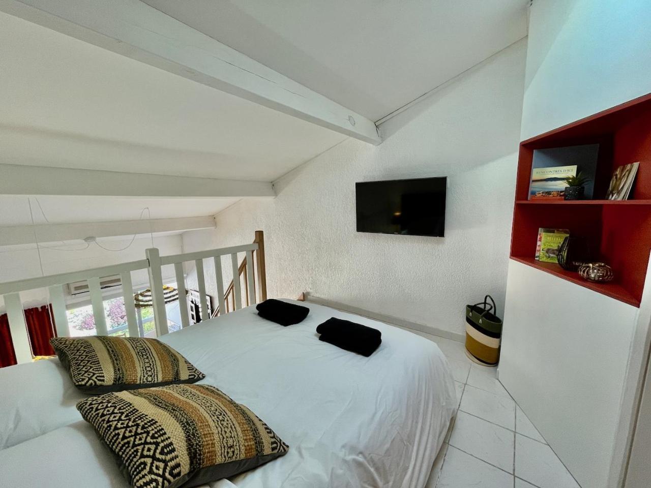 Appartement Golfes Clairs - Duplex Climatise - Wifi à Argelès-sur-Mer Extérieur photo